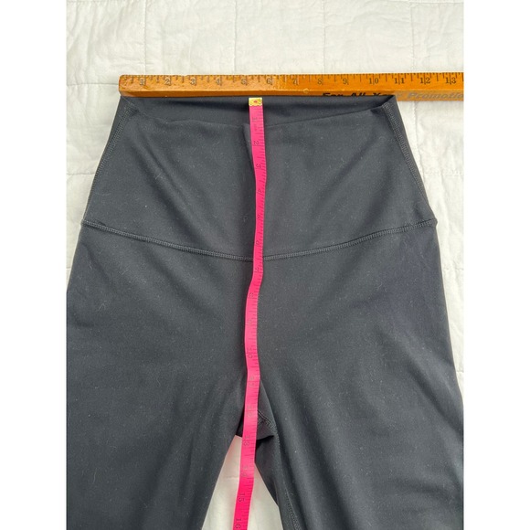 YOGALICIOUS LUX High Waisted Black Leggings Athleisure Workout Size M - Picture 3 of 6